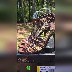 NEW In Box Carlos Heels Size 10